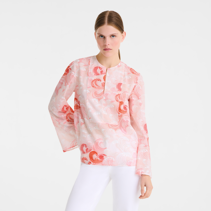 Shirt , Ballerina - Printed poplin  - View 4 of  4