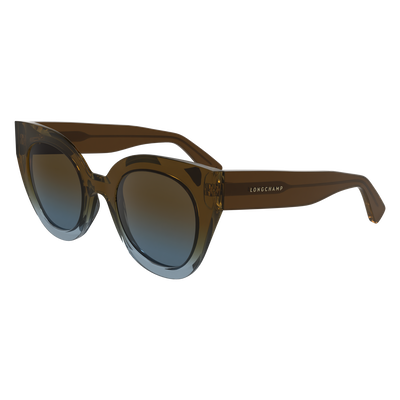 Sunglasses , Brown/Azure - Acetate