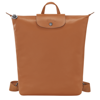 Le Pliage Xtra M 双肩背包 , 腰果棕 - 皮革