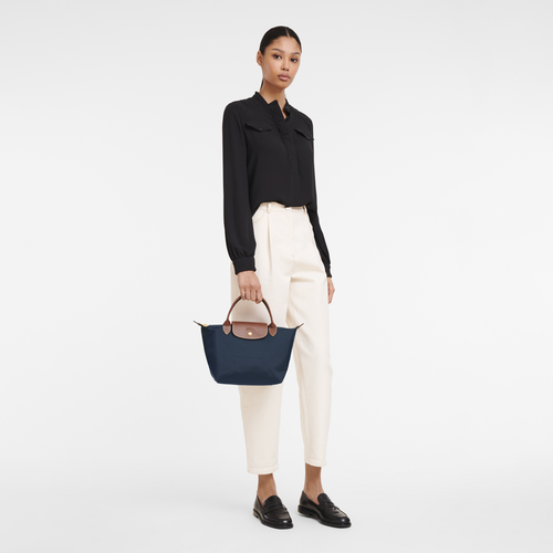 Le Pliage Original 小号手提包S, 海军蓝色