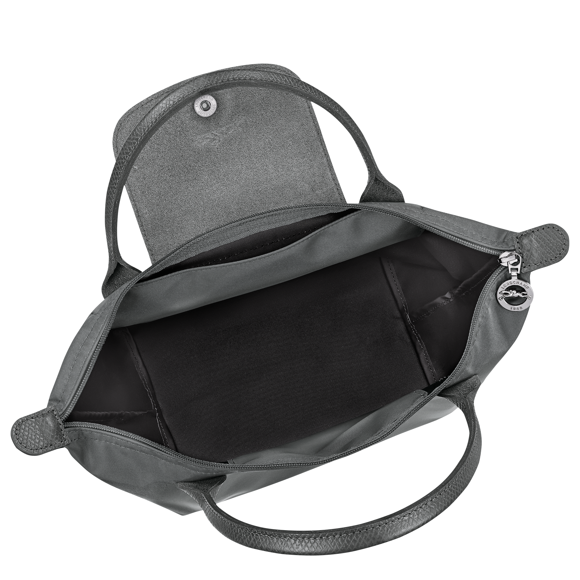 Le Pliage One 手提包 S, 灰黑色