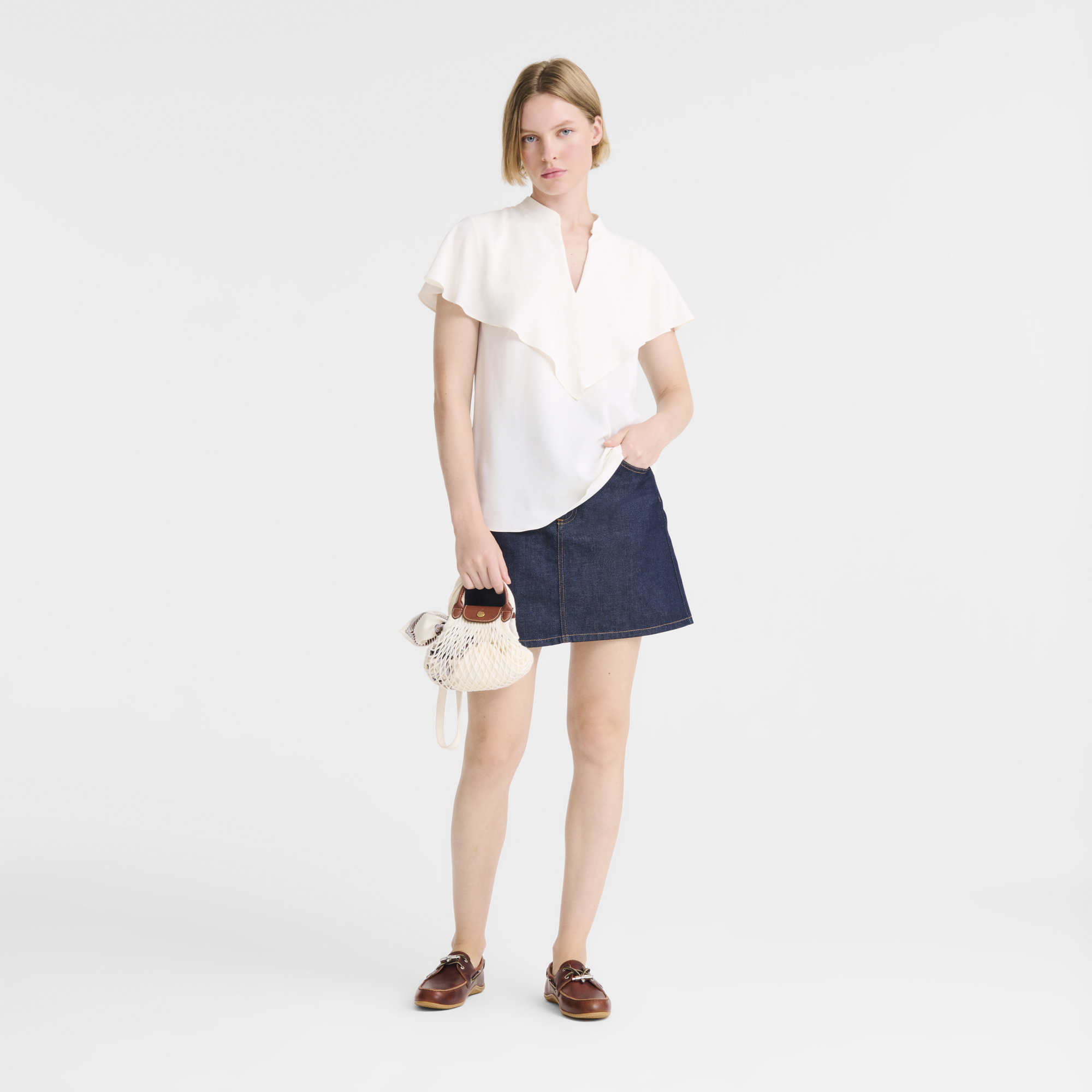Le Pliage Filet 网袋 XS, 象牙白