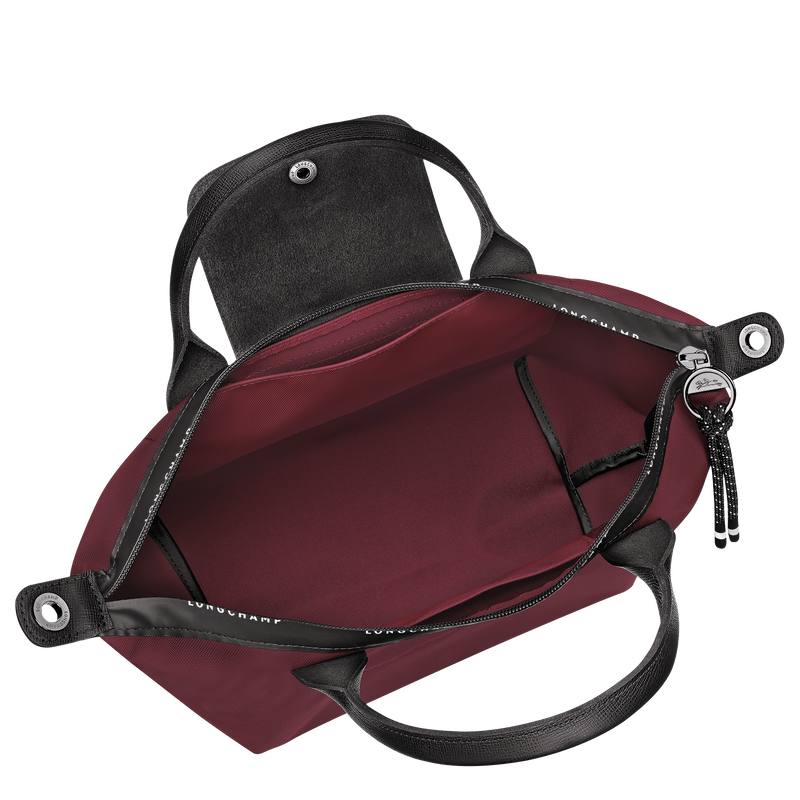 Le Pliage Energy S 手提包 , 勃艮第色 - 再生帆布  - 查看 4 5