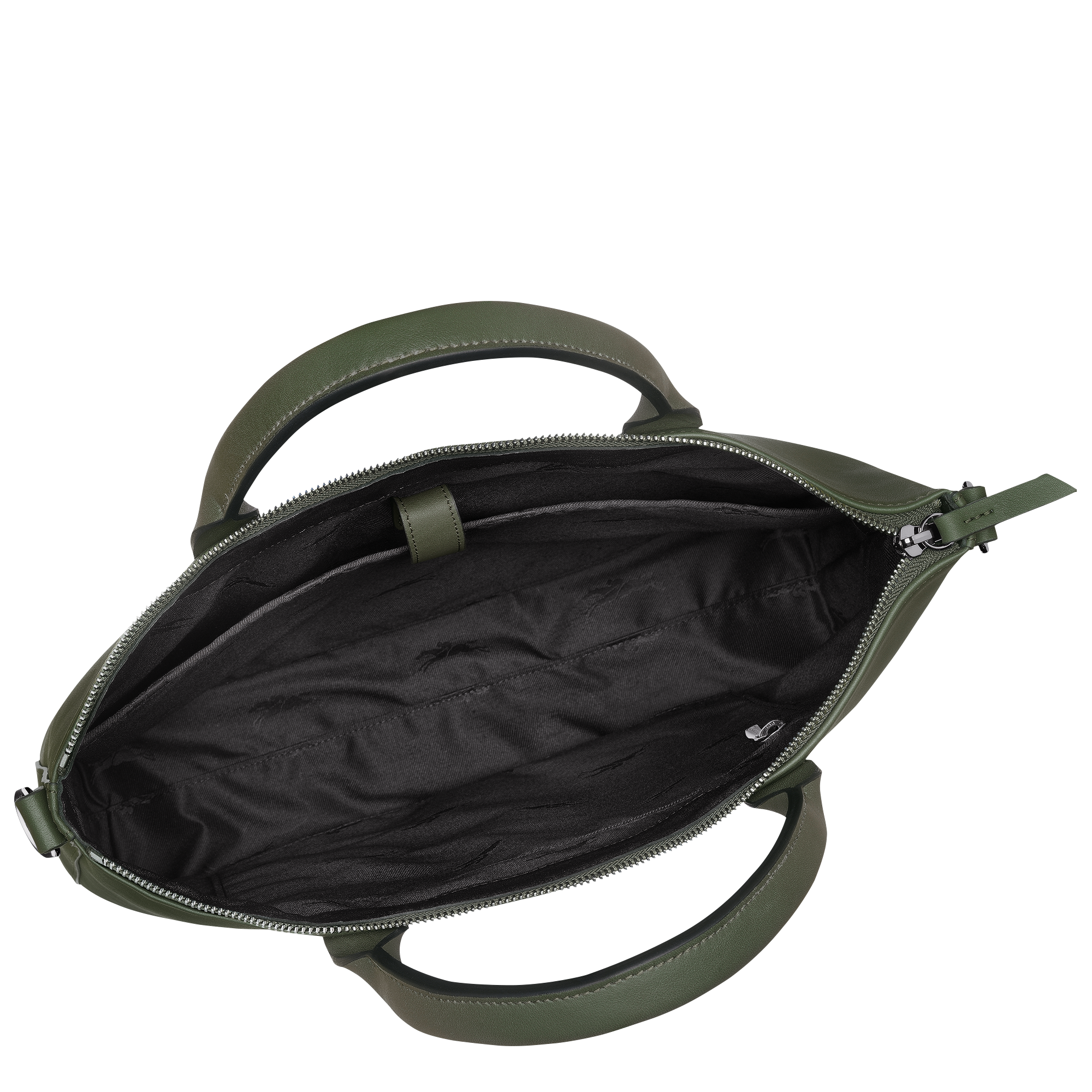 Briefcase, Khaki - View 4 of
4 - zoom in Longchamp 3D Briefcase, Khaki