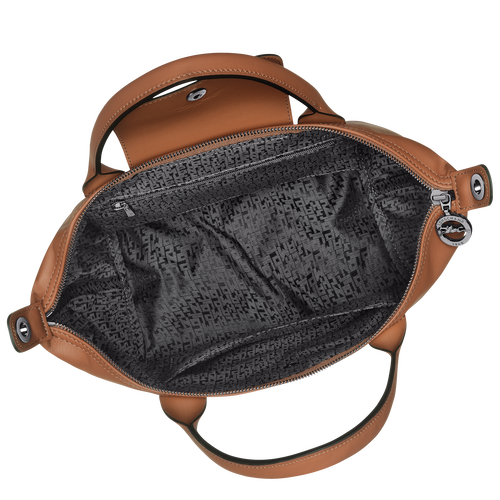 Le Pliage Xtra S Handbag , Cognac - Leather - View 5 of  6