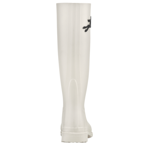 Spring/Summer 2023 Collection Flat boots, Ivory