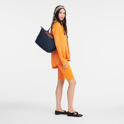 Le Pliage Original M 托特包 , 海军蓝色 - 再生帆布