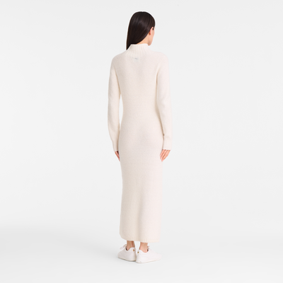 null Long dress, Ivory