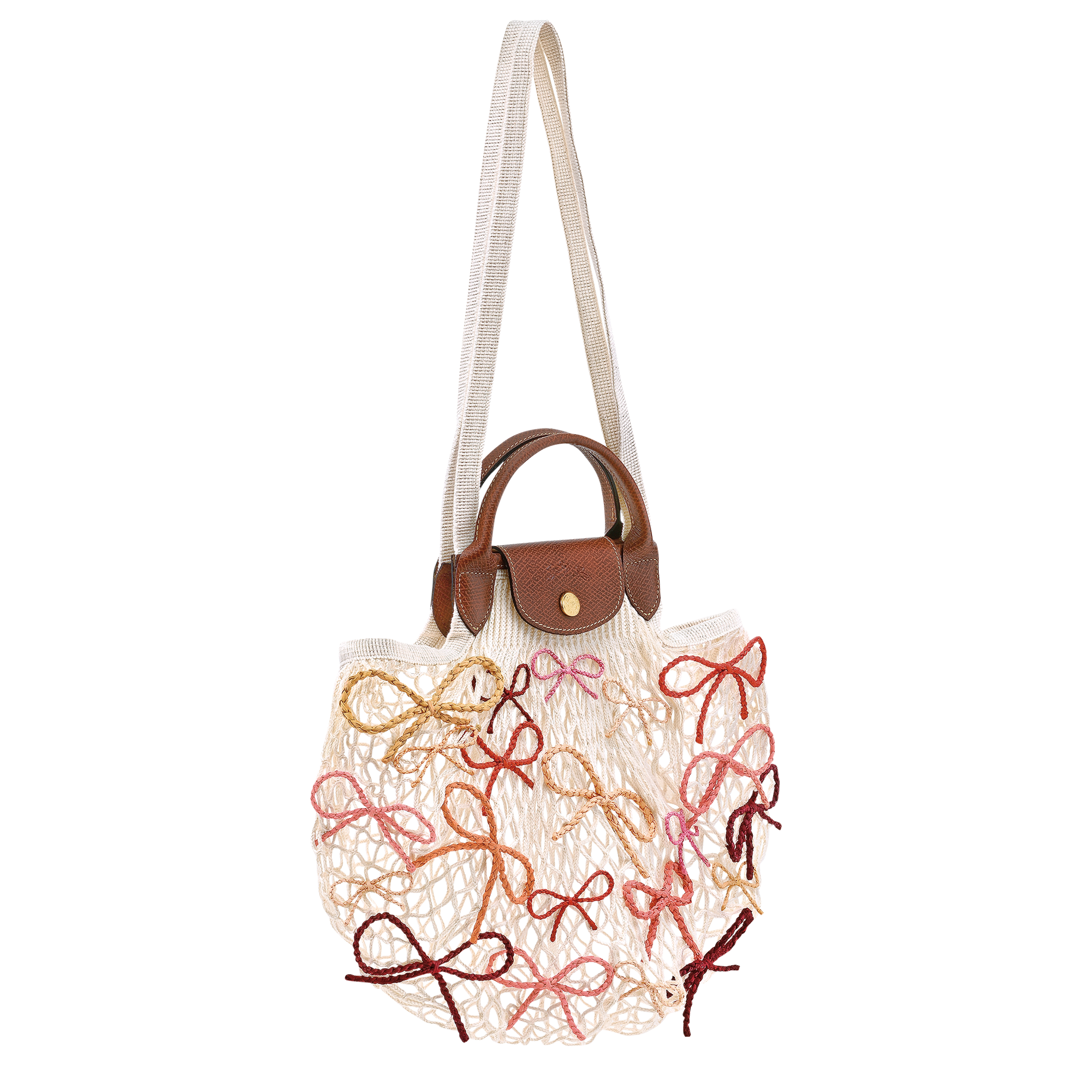 Le Pliage Collection 网袋 L, 象牙白