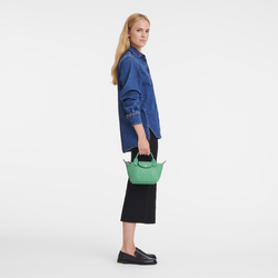 Longchamp x Robert Indiana XS 手提包 , 绿色 - 皮革