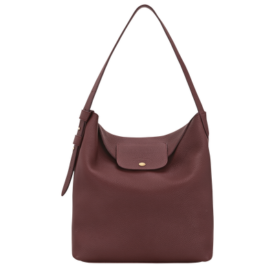 Le Cadence L Shoulder bag , Burgundy - Leather