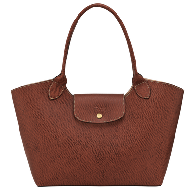 &Eacute;pure L Shoulder bag , Brown - Leather