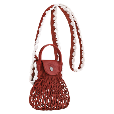 Le Pliage Collection Mesh bag XS, Terracotta