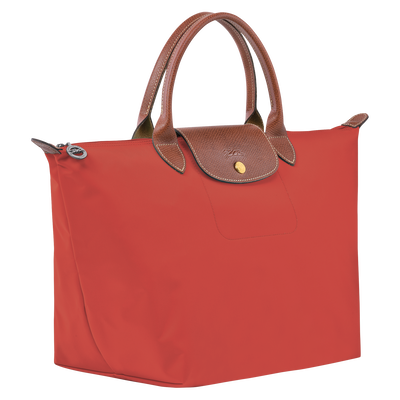 Le Pliage Original M 手提包 , 番茄红 - 再生帆布