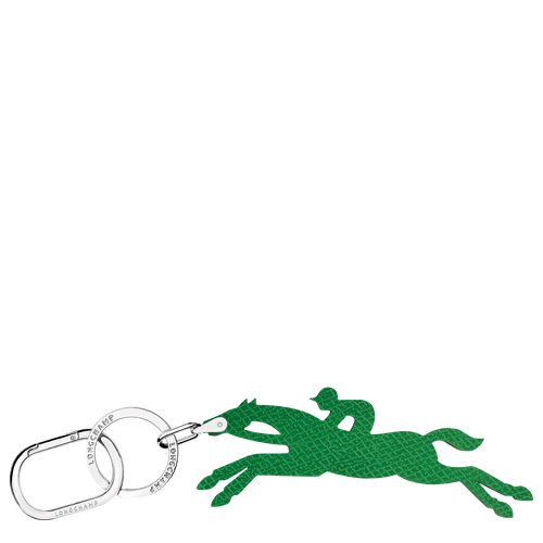 Le Pliage Key-rings , Green - Leather - View 1 of  1