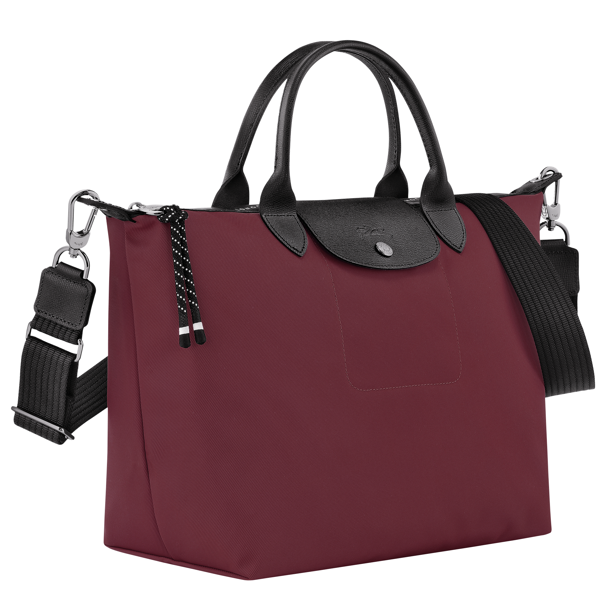 Le Pliage Energy 手提包 L, 勃艮第色