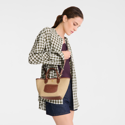 Le Pliage 系列 XS 手提包 , 棕色 - 帆布