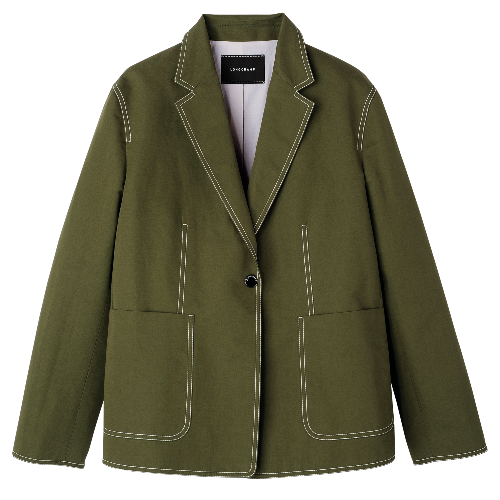 夹克, 卡其色 - 查看 1
        3 - 放大 null 夹克, 卡其色