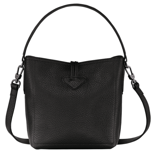 Roseau Essential XS Bucket bag , Black - Leather - View 4 of  5