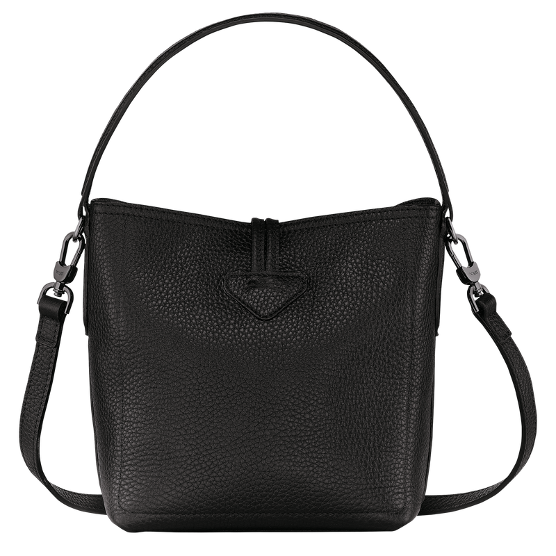 Roseau Essential XS Bucket bag , Black - Leather  - View 4 of  5