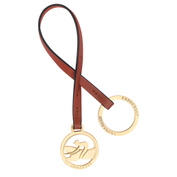 Box-Trot Key rings , Mahogany - Leather