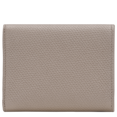 Le Roseau Compact wallet , Clay - Leather