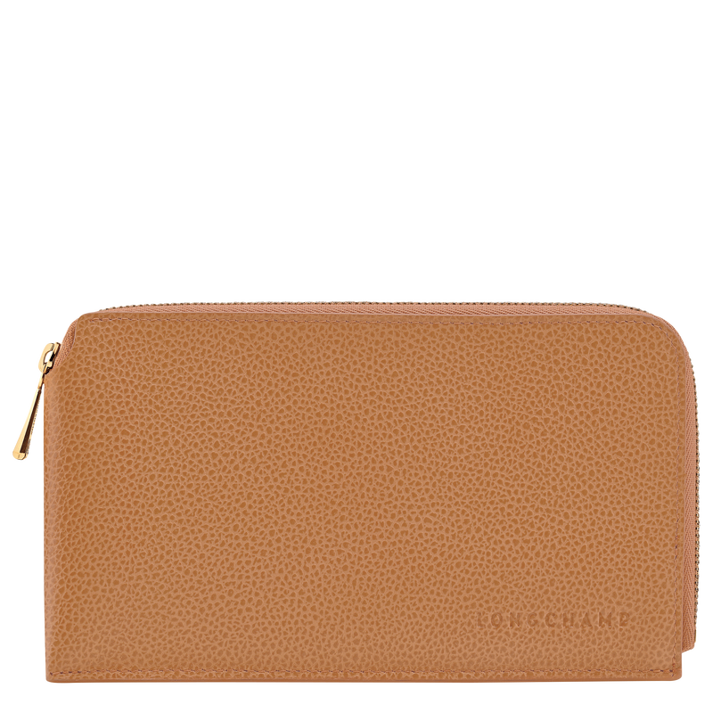 Le Foulonn&eacute; Pouch , Pecan - Leather  - View 1 of  2
