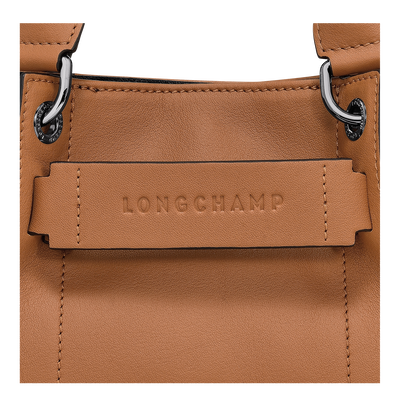 Longchamp 3D 手提包 XS, 裸色