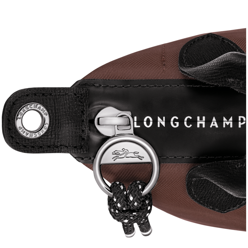 Le Pliage Energy XS Handbag , Cocoa - Recycled canvas  - View 6 of  7