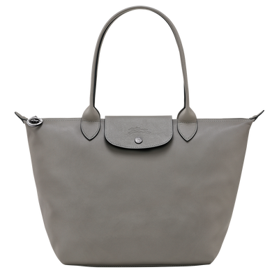 Le Pliage Xtra M 托特包 , 斑鸠灰 - 皮革
