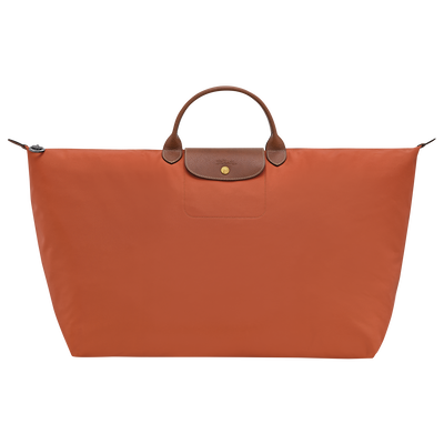 Le Pliage Original XL 旅行包 , 砖红色 - 再生帆布