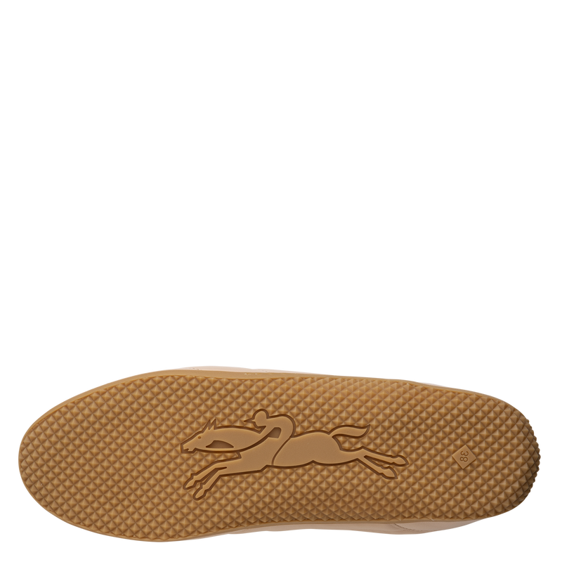 On-The-Go 运动鞋 , 奶油白 - 皮革  - 查看 6 7