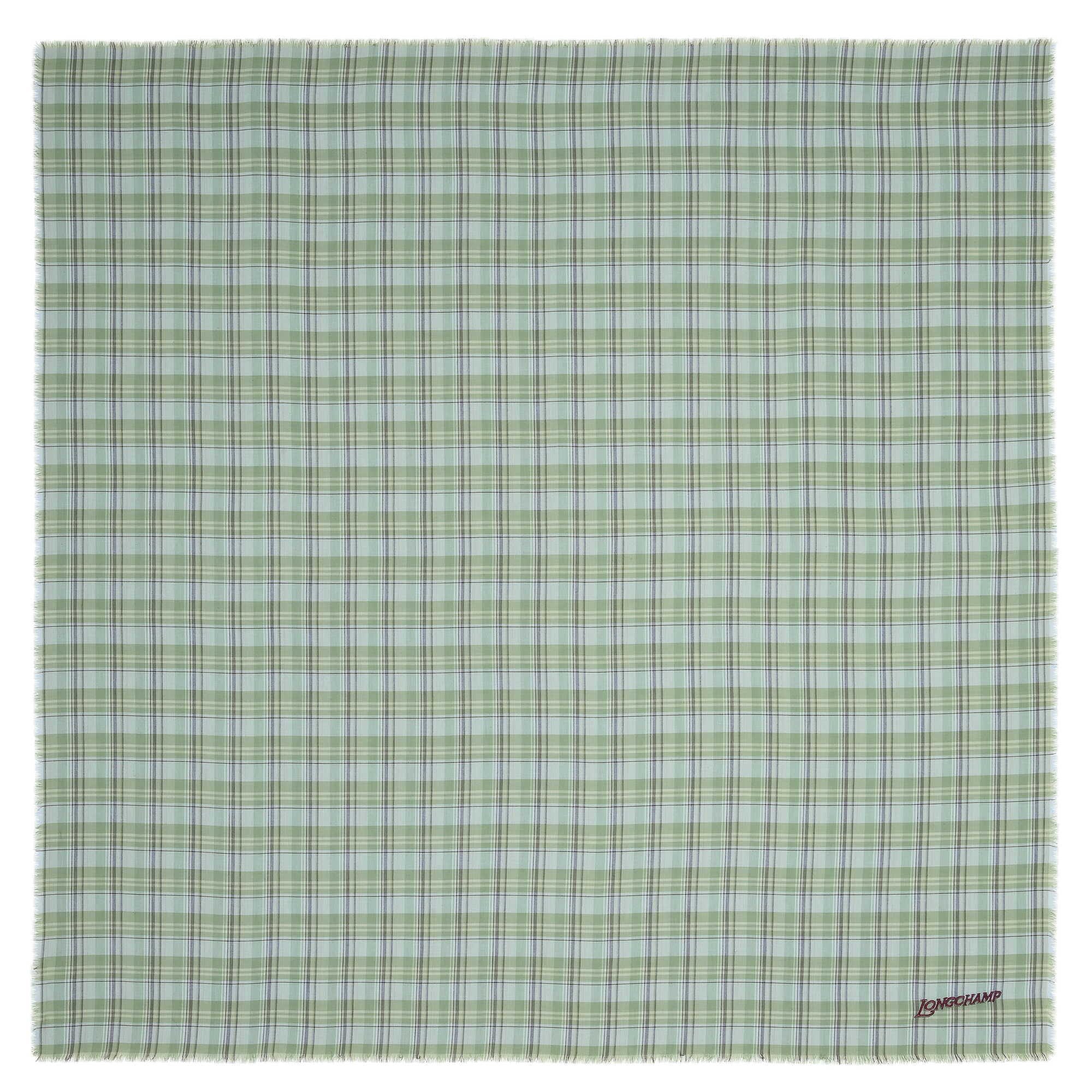 Tartans Longchamp 披肩, 青苔翠