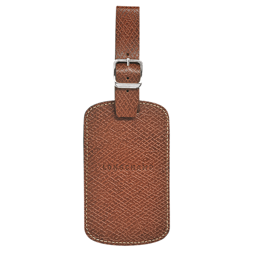 Boxford Luggage tag , Brown - Recycled canvas - View 1 of  1