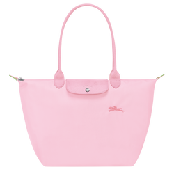Le Pliage Green L 大号单肩包 , 粉红色 - 再生帆布
