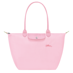 Le Pliage Green L Tote bag , Pink - Recycled canvas