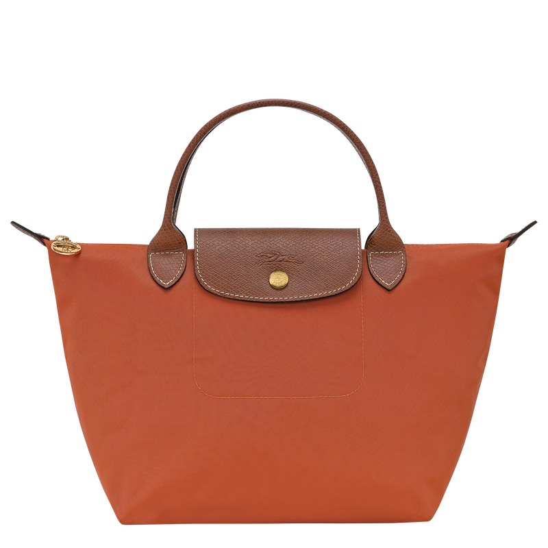 Le Pliage Original S 手提包 , 砖红色 - 再生帆布  - 查看 1 7