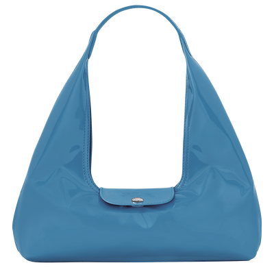 Le Pliage Xtra M 单肩包 , 蔚藍色 - 皮革