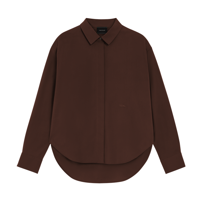 Shirt , Black - Cotton poplin  - View 1 of  1