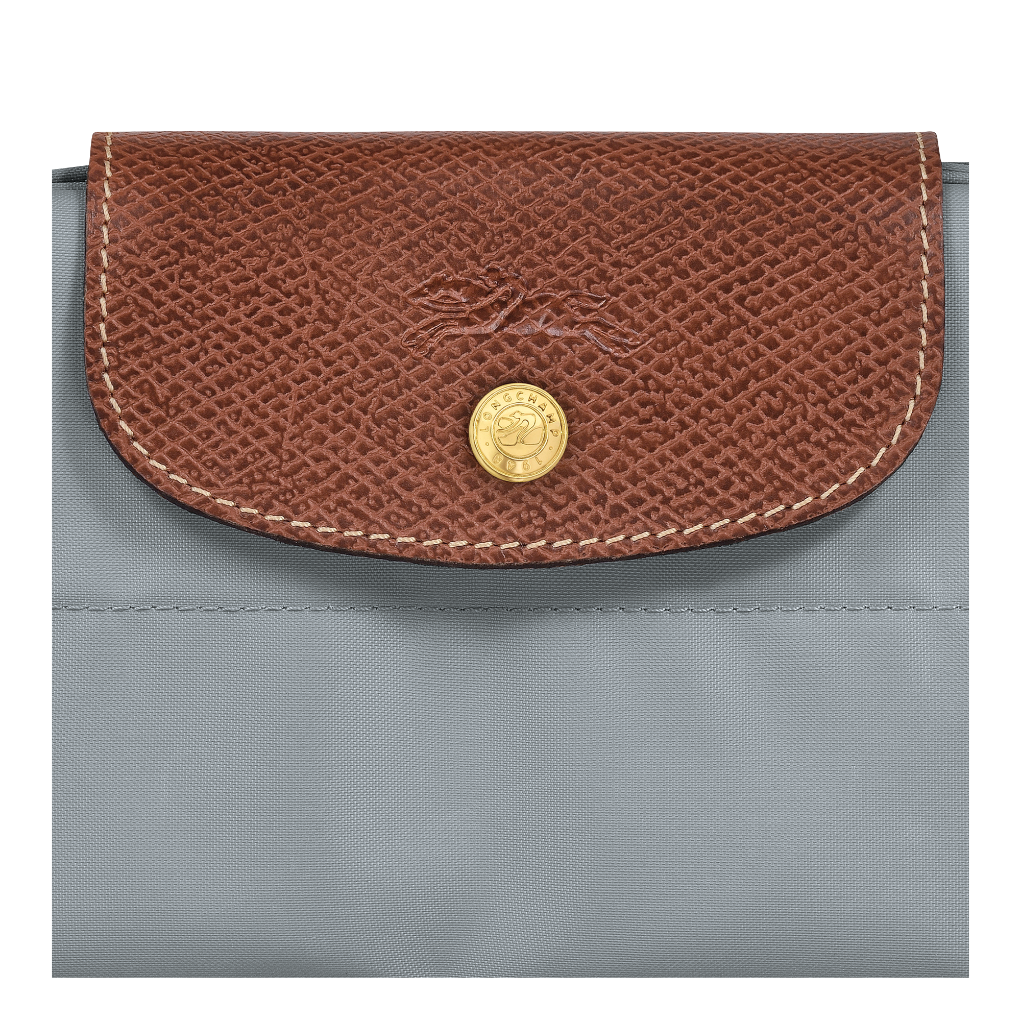 托特包 M, 浅灰色 - 查看 5
        6 - 放大 Le Pliage Original 托特包 M, 浅灰色