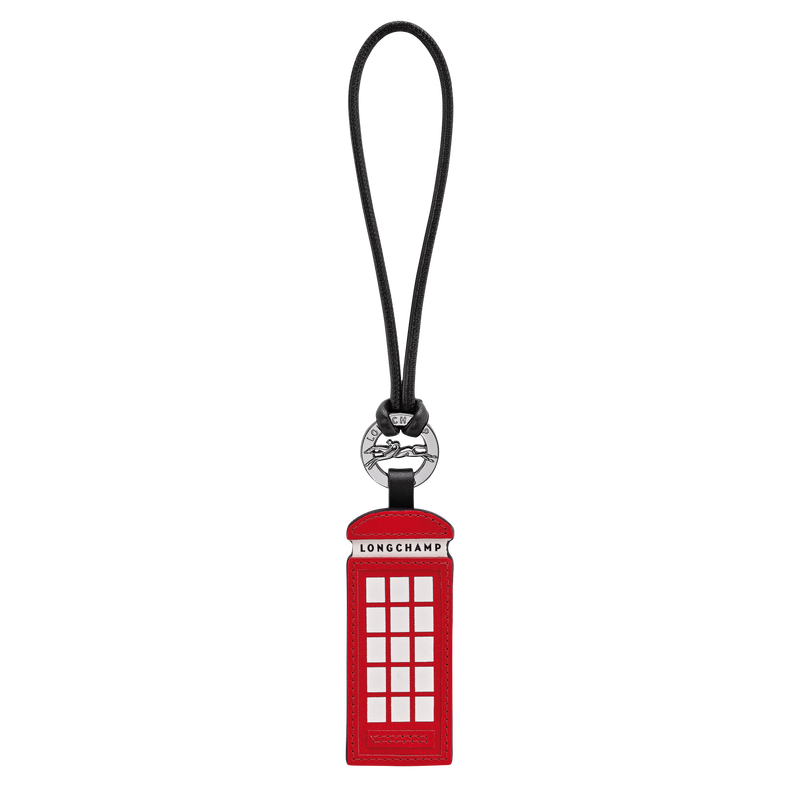 Key ring , Red - Leather  - View 1 of  1