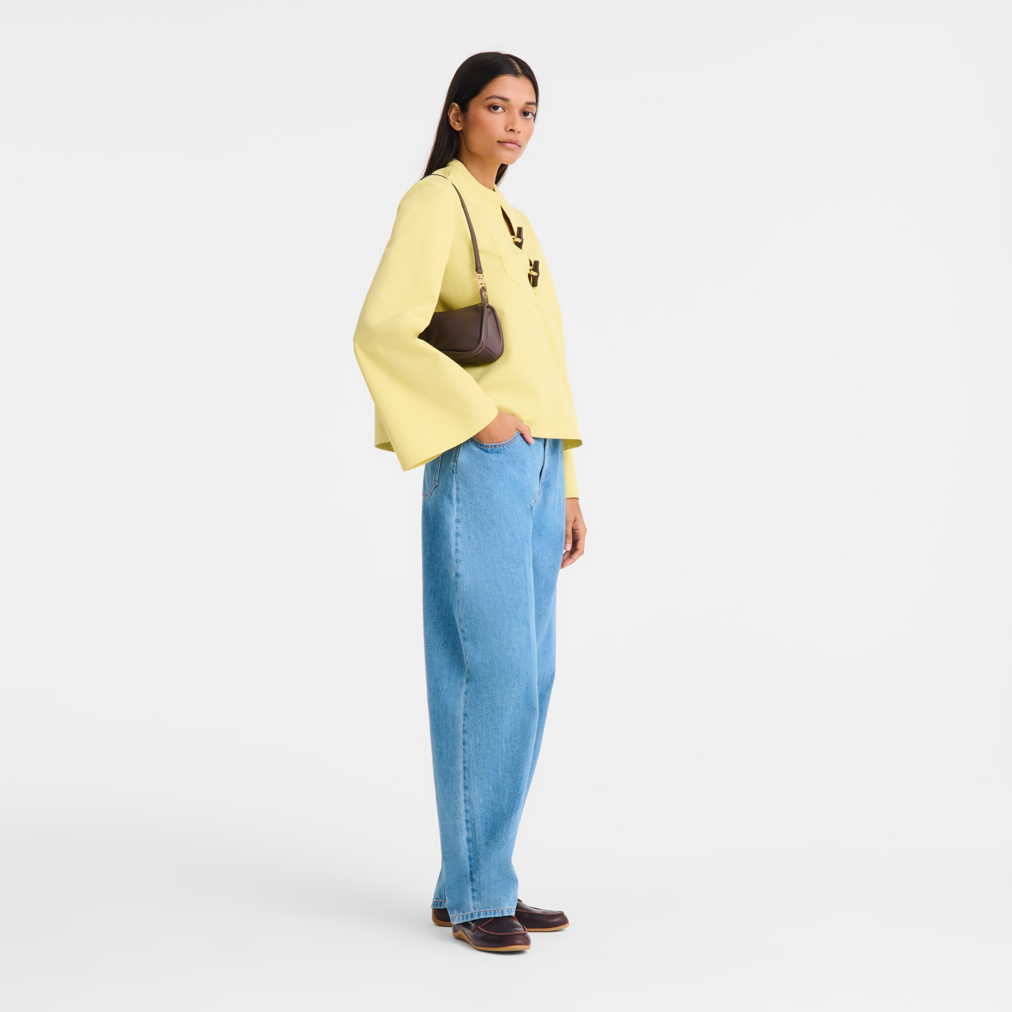 Looong Shoulder bag M, Mocha