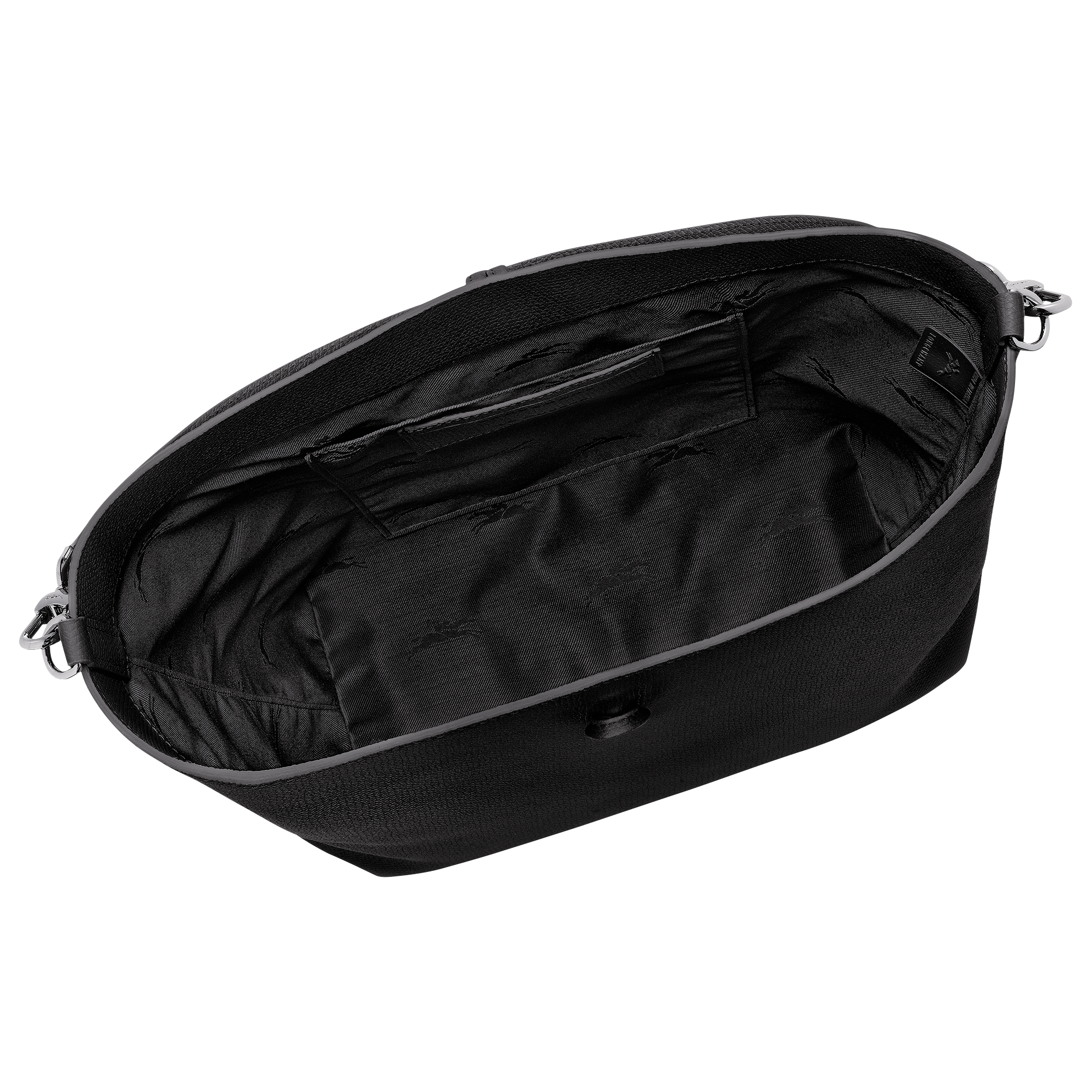 Le Roseau Hobo bag M, Black