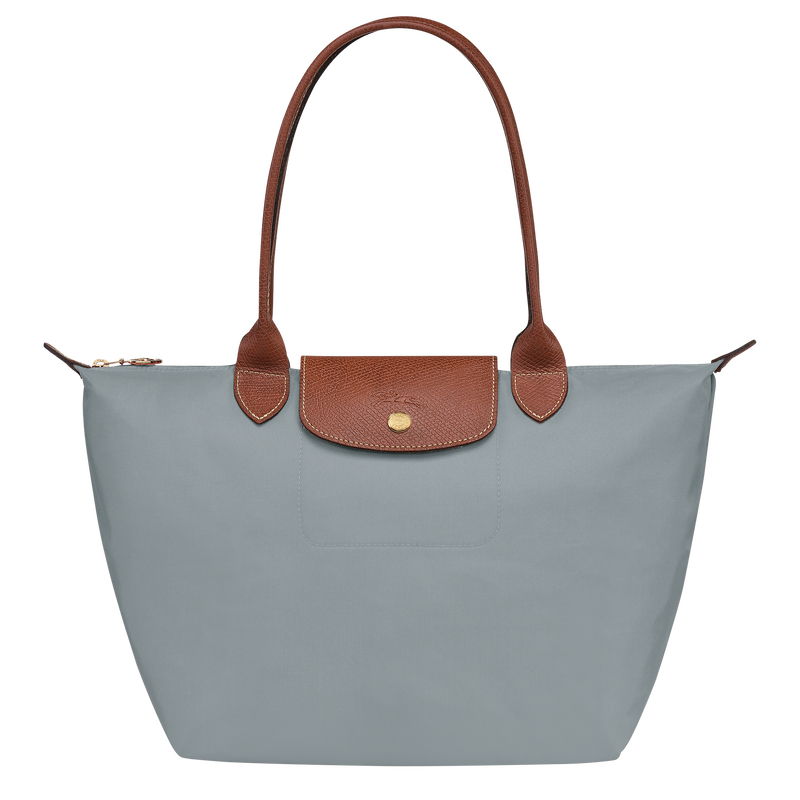 Le Pliage Original M Tote bag , Steel - Recycled canvas  - View 1 of  7