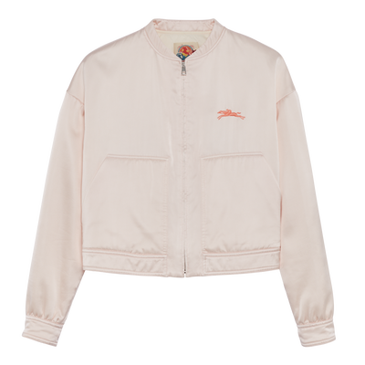 夹克 , 芭蕾粉 - 缎面材质