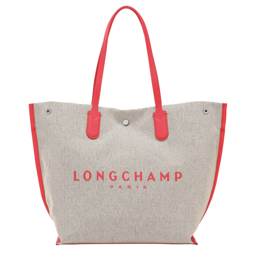 Essential L L 号购物袋 , 草莓色 - 帆布 - 查看 1 5