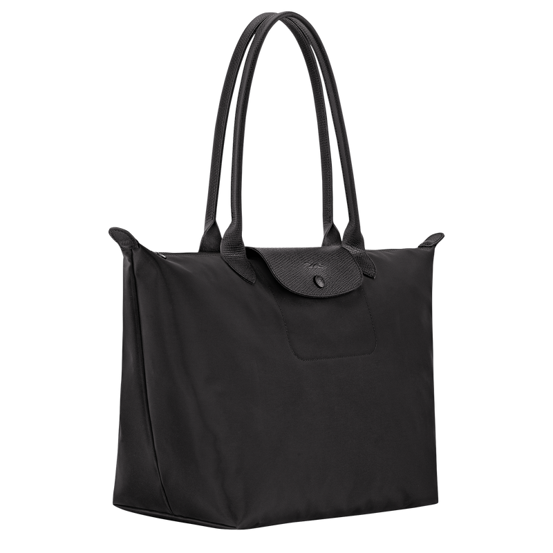 Le Pliage One L 托特包 , 黑色 - 再生帆布  - 查看 3 8