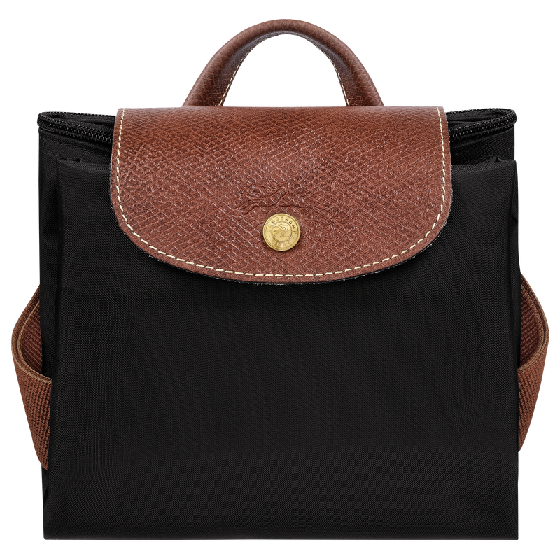 Le Pliage Original M 双肩背包 , 黑色 - 再生帆布  - 查看 7 7