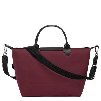 Le Pliage Energy 手提包 L, 勃艮第色