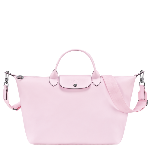 Le Pliage Xtra L Handbag , Petal Pink - Leather - View 1 of  6
